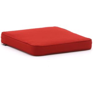 Madison loungekussen luxe zit 60x60cm , Rood ,  Dralon  , 60x60cm