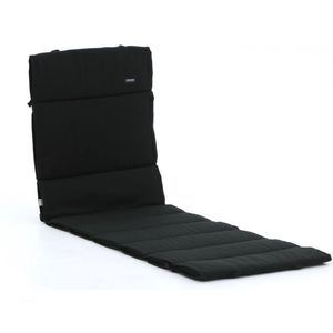 Madison Fiber tuinkussen voor ligbed 200x65cm , Zwart ,  Dralon  , 200x65cm