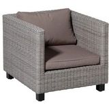 Madison Rugkussen Lounge Panama Taupe - 60 x 40cm