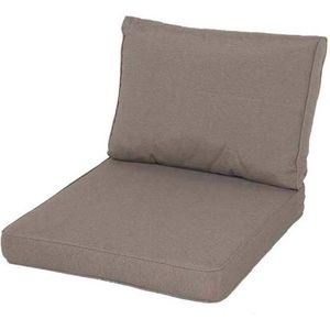 Madison Lounge kussen Panama Taupe - 60 x 60cm