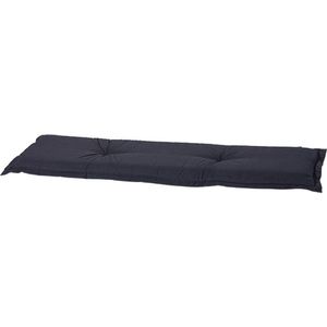 Bankkussen Madison Basic Black Grey (180 x 48 cm)