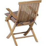 Toskana-Kissen Madison Panama Taupe (46 x 46 cm)