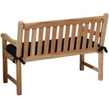 Madison Bankkussen Panama 150x48 cm Zwart - Comfortabel en stijlvol kussen voor uw bank
