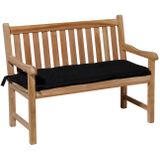 Madison Bankkussen Panama 150x48 cm Zwart - Comfortabel en stijlvol kussen voor uw bank