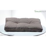 Madison: Loungekussen Rug Florance Rib 73x43 - Liver
