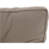 Madison florance rugkussen Rib 73x43 cm - bruin