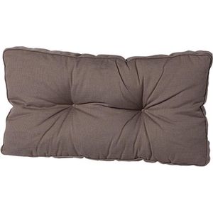 Madison florance rugkussen Rib 73x43 cm - bruin