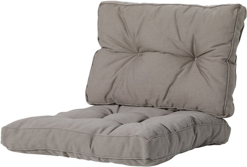 Madison: Loungekussen Rug Florance Rib 73x43 - Liver