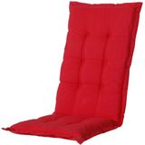 Madison - Tuinkussen - Lage Rug - Panama Rood - 105x50cm - Standenstoelkussen