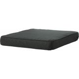 Loungekussen Madison Zit Luxe Rib Black (73 x 73 cm)