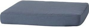 Loungekussen Madison Zit Luxe Rib Grey (73 x 73 cm)