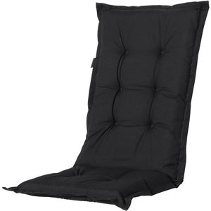 Madison - Tuinkussen - Lage Rug - Panama Zwart - 105x50cm - Standenstoelkussen