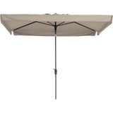 Madison Parasol Delos Luxe 300x200 cm Ecru - Hoogwaardige en stijlvolle parasol