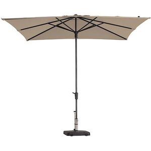 Madison Syros luxe Parasol 280 x 280 cm vierkant Ecru -  Staande Parasol  - Specialist in Tuinmeubelen