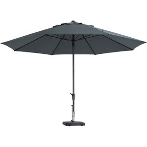 Madison Parasol Timor Luxe 400 cm Grijs - Stijlvolle en Luxe Tuinparasol