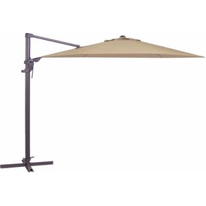 Madison Zweefparasol Monaco Flex Ø330 cm - Ecru