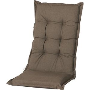 Madison - Kussen Hoog Outdoor Oxford Taupe - 123x50 - Bruin