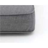Madison Oxford lounge kussen luxe 60 x 60 grey -  Lounge kussens  - Specialist in Tuinmeubelen