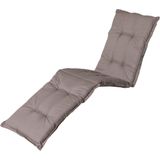 Madison Ligbedkussen Basic 200x60 cm Taupe - Comfortabel en stijlvol ligbedkussen