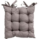 Madison Toscane Kussen - Basic Taupe - 46x46 - Bruin