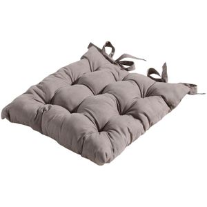 Madison Toscane Kussen - Basic Taupe - 46x46 - Bruin