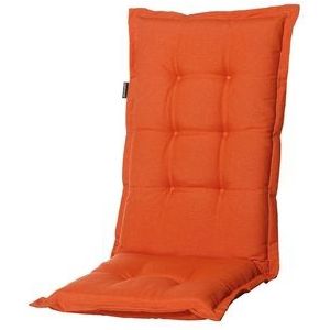 Madison - Tuinkussens Hoge Rug Panama Flame Orange - 123x50 - Oranje