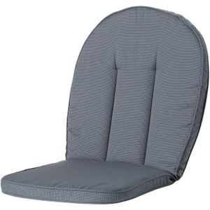 Tuinkussen Madison Kettler Comfort Prince Rib Grey 2021