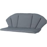 Madison Elegance Bankkussen - Rib Grey - 105x95 - Grijs