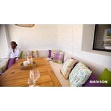 Zitkussen Madison Universeel Panama Lime (50 x 50 cm)