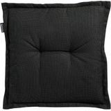 Zitkussen Madison Universeel Rib Black (50 x 50 cm)