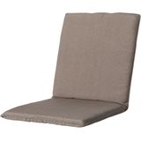 Stapelstoelkussen Madison Universeel Panama Taupe (97 x 49 cm)