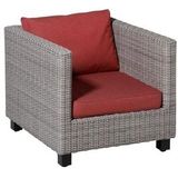 Madison - Lounge profi-line soft outdoor - Manchester red - 73x43 - Rood