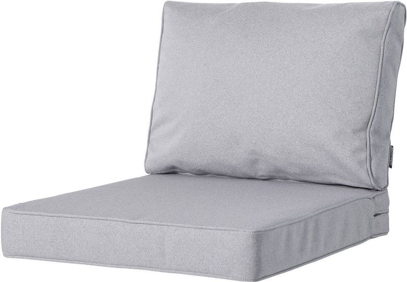 Madison - Lounge Profi-Line - Outdoor Kussen - Light Grey - 100% Dralon