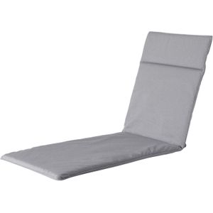 Liegestuhl Kissen Madison Outdoor Manchester Light Grey
