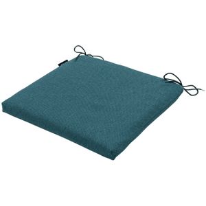 Zitkussen Madison Recycled Canvas Sea Blue (40 x 40 cm)