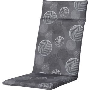 Tuinkussen Madison Universeel Circle Grey Hoge Rug