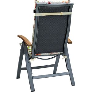 Madison Tuinstoelkussen hoge rug 50x120 cm Universeel Milly natural natural outdoor
