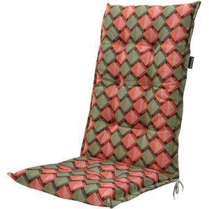 Madison - Siem - Tuinkussen - Groen - Rood - Katoen/Polyester