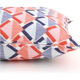 Madison Sierkussen 50x50 paspel Siem - indigo