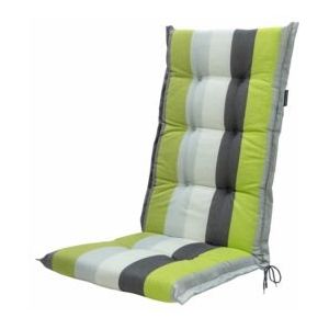 Madison Tuinstoelkussen hoge rug 50x123 cm Victoria green