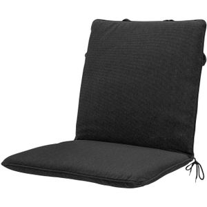 Stapelstoel Kussen Madison Black Eco + Nature Outdoor Finishing (97 x 49 cm)