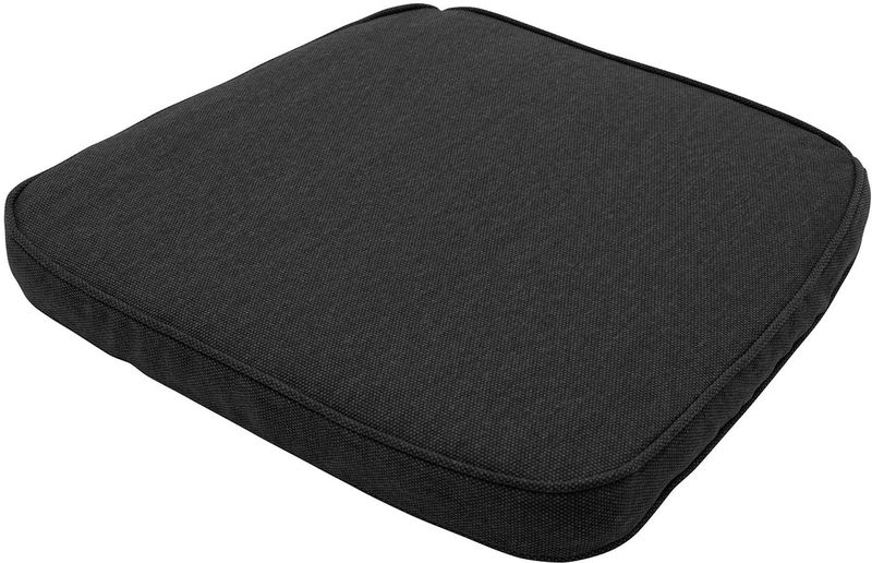 Zitkussen Madison Wicker Universeel Black Eco + Nature Outdoor Finishing (48 x 48 cm)