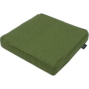 Zitkussen carré 40x40cm - Canvas eco moss green (waterafstotend)