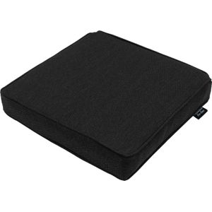 Zitkussen Madison Canvas Eco+ Black (40 x 40 cm)
