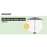 Parasol Madison Syros Open Air Round Ecru 350 cm