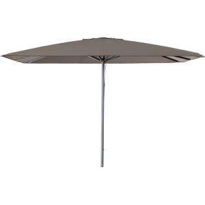 Madison - Parasol Profi-line - Vierkant 400x300 - Volant - Taupe