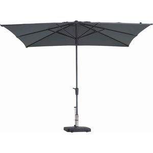 Parasol Vierkant Grijs 280 x 280 cm Madison | Topkwaliteit vierkante parasol van Madison