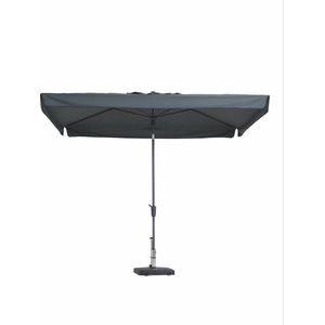 Parasol Rechthoek Grijs 300 x 200 Madison | Topkwaliteit parasol | Madison Delos kantelbaar