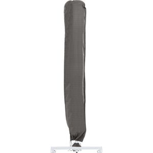 Parasolhoes voor staande parasol tot 4 meter, topkwaliteit | Beschermhoes parasol TÜV gecertificeerd | 2 jaar garantie op deze parasolhoes met rits en stok