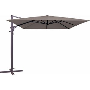 Vrijhangende zweefparasol Monaco Flex III 300x300 (taupe)